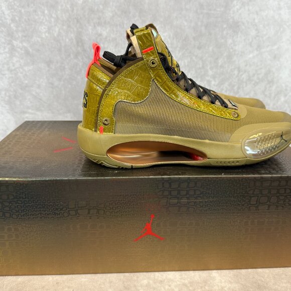 Air Jordan XXXIV “Zion” PE – Brown Kelp/Bright Crimson | Men’s Size 9 | New in B main image 7